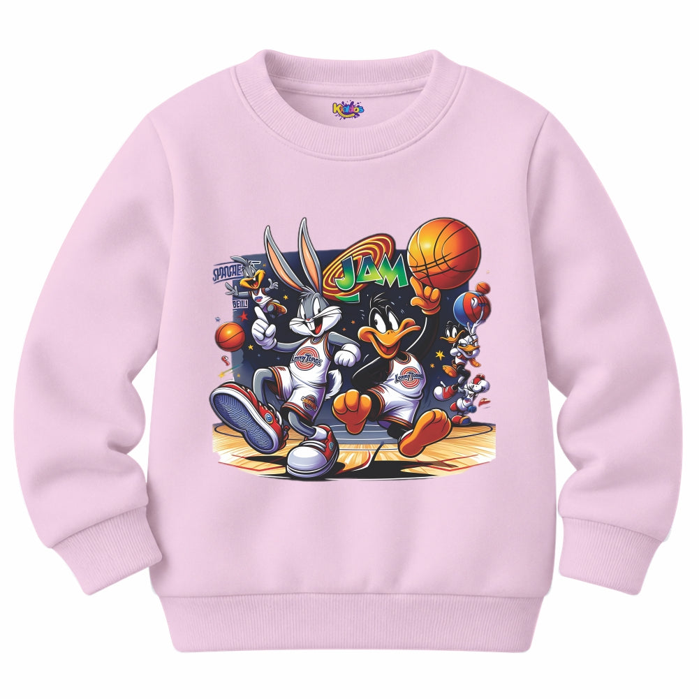 BUGS BUNNY WITH DAFFY DUCK Sweat Shirt for Winter