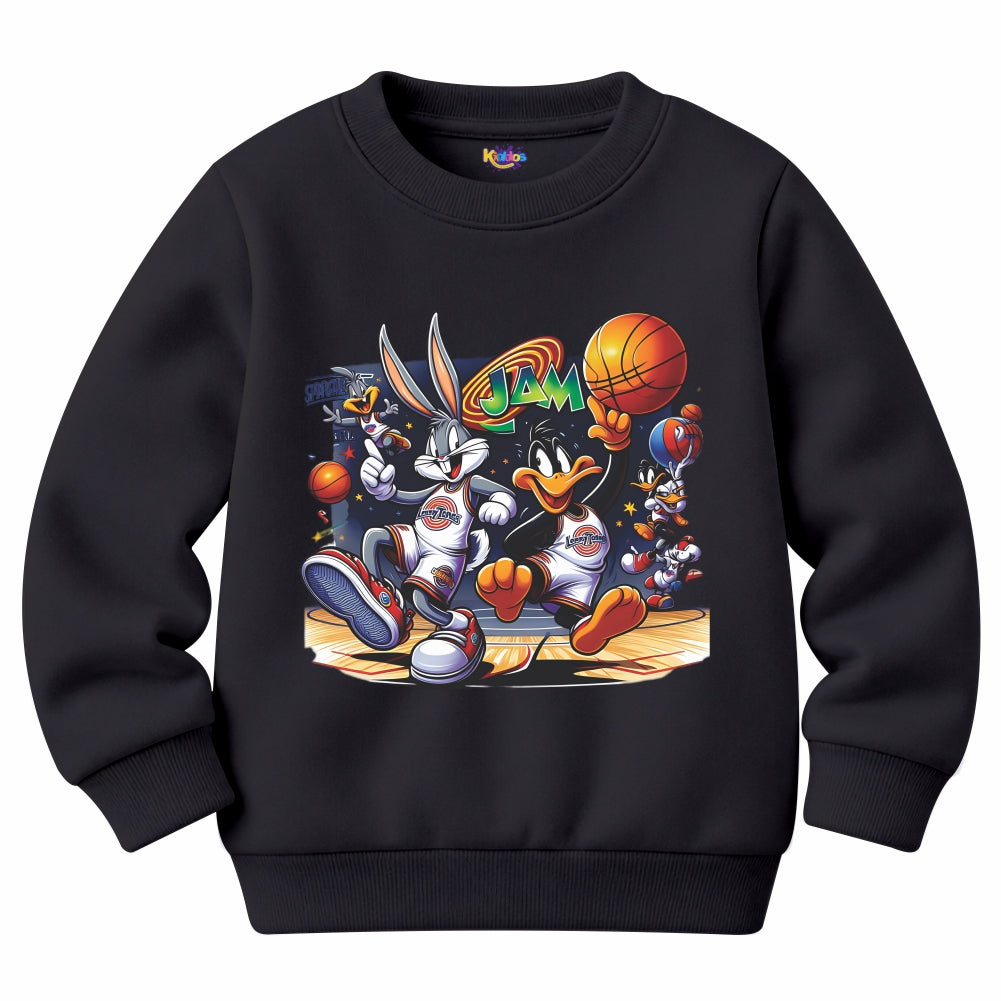 BUGS BUNNY WITH DAFFY DUCK Sweat Shirt for Winter
