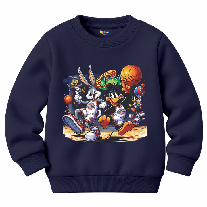BUGS BUNNY WITH DAFFY DUCK Sweat Shirt for Winter