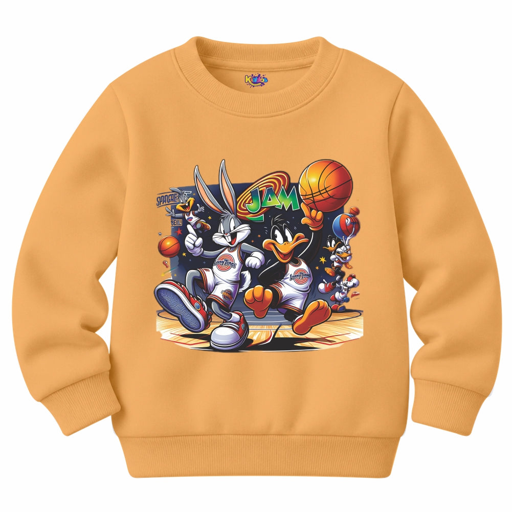 BUGS BUNNY WITH DAFFY DUCK Sweat Shirt for Winter