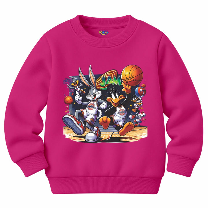 BUGS BUNNY WITH DAFFY DUCK Sweat Shirt for Winter