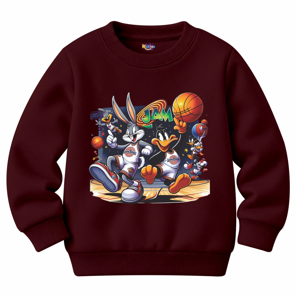 BUGS BUNNY WITH DAFFY DUCK Sweat Shirt for Winter