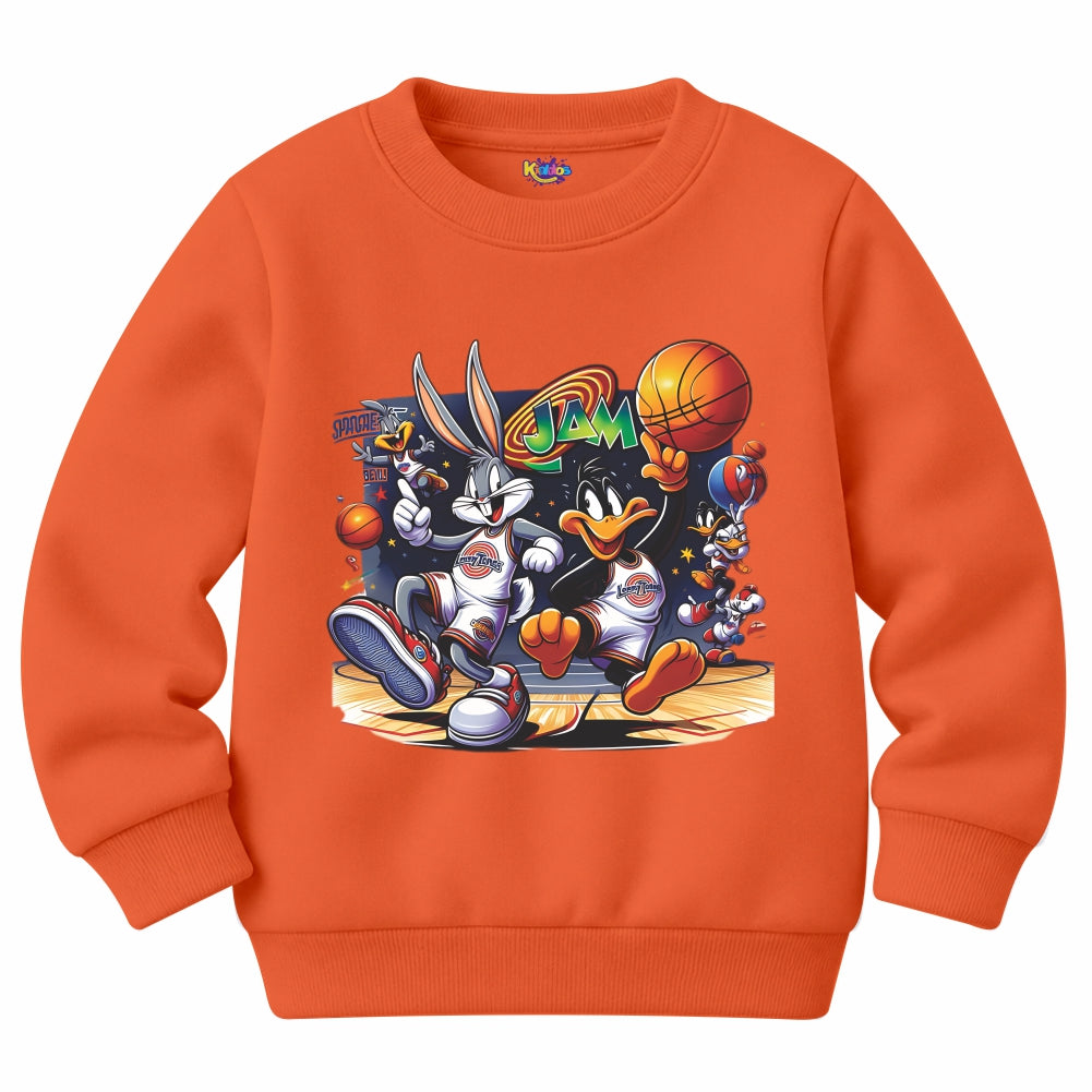BUGS BUNNY WITH DAFFY DUCK Sweat Shirt for Winter