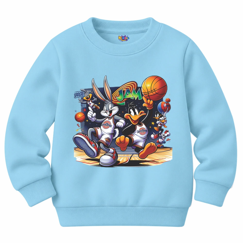 BUGS BUNNY WITH DAFFY DUCK Sweat Shirt for Winter