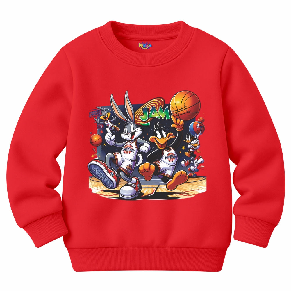 BUGS BUNNY WITH DAFFY DUCK Sweat Shirt for Winter