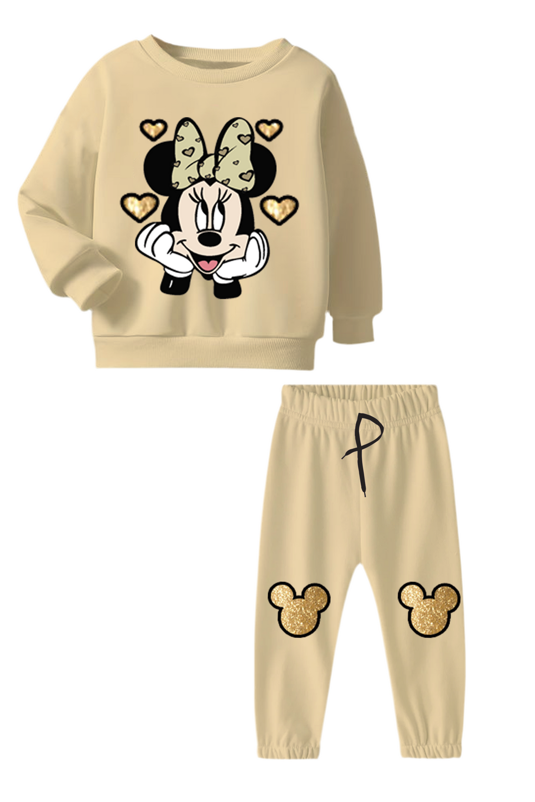 MINNIE HEART FLEECE PAIR