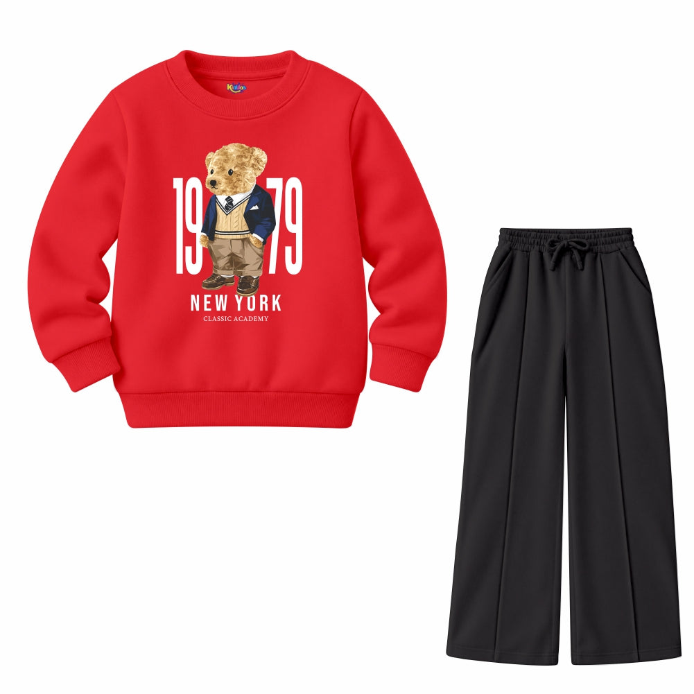 Polo Bear New York Design (Fleece Pair)