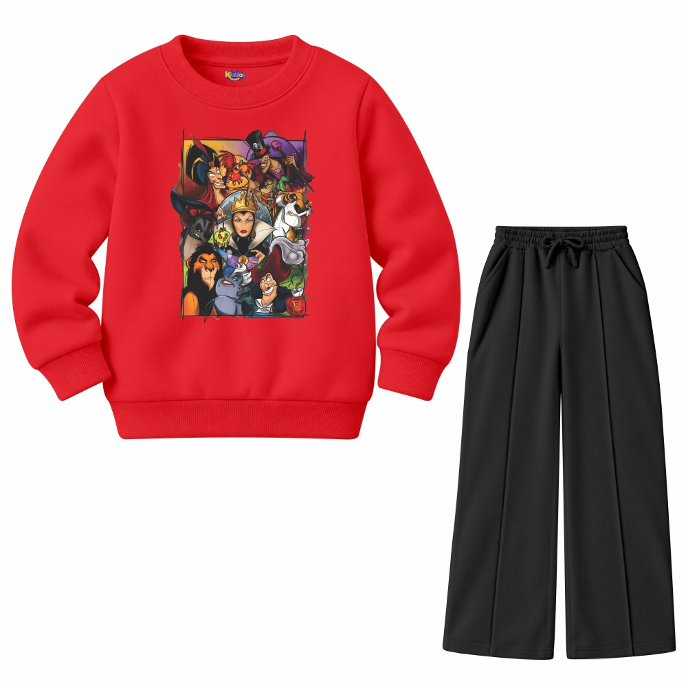 Disney Villains Group (Fleece Pair)