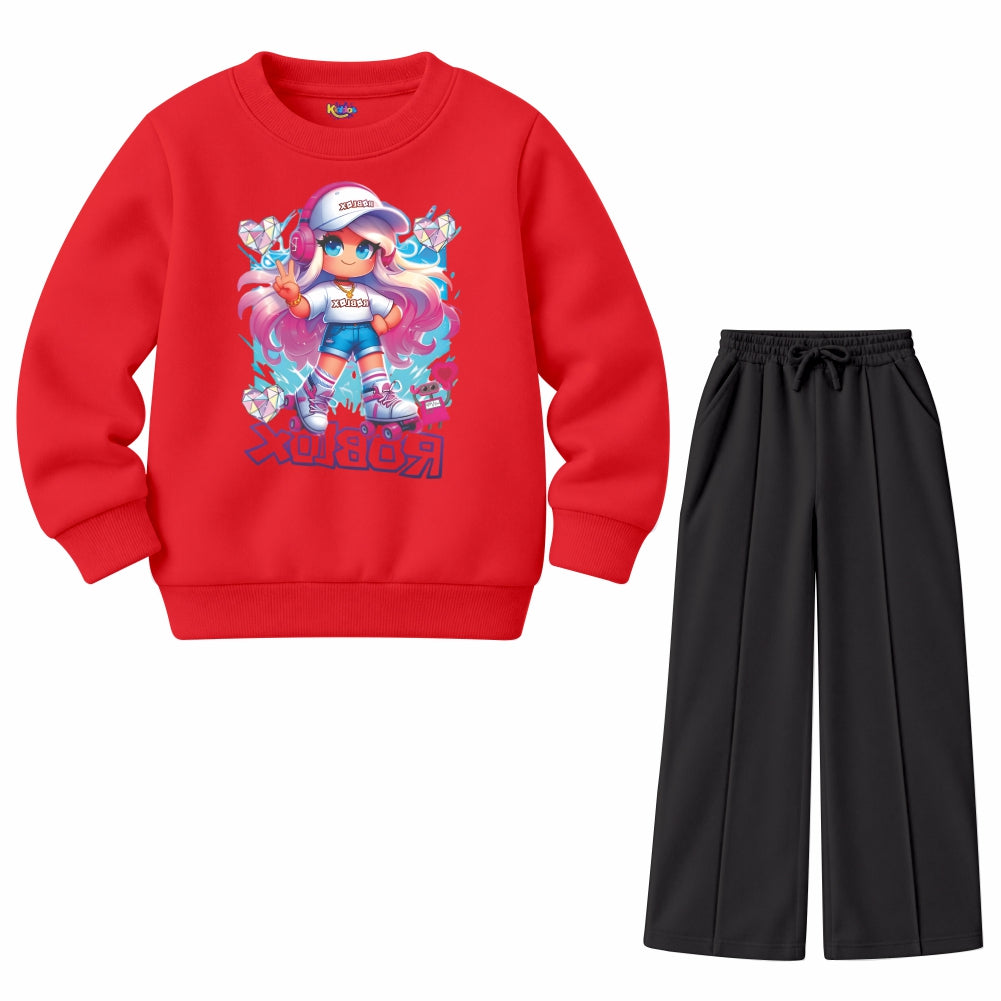 Roblox Roller Girl - Gaming Girls (Fleece Pair)