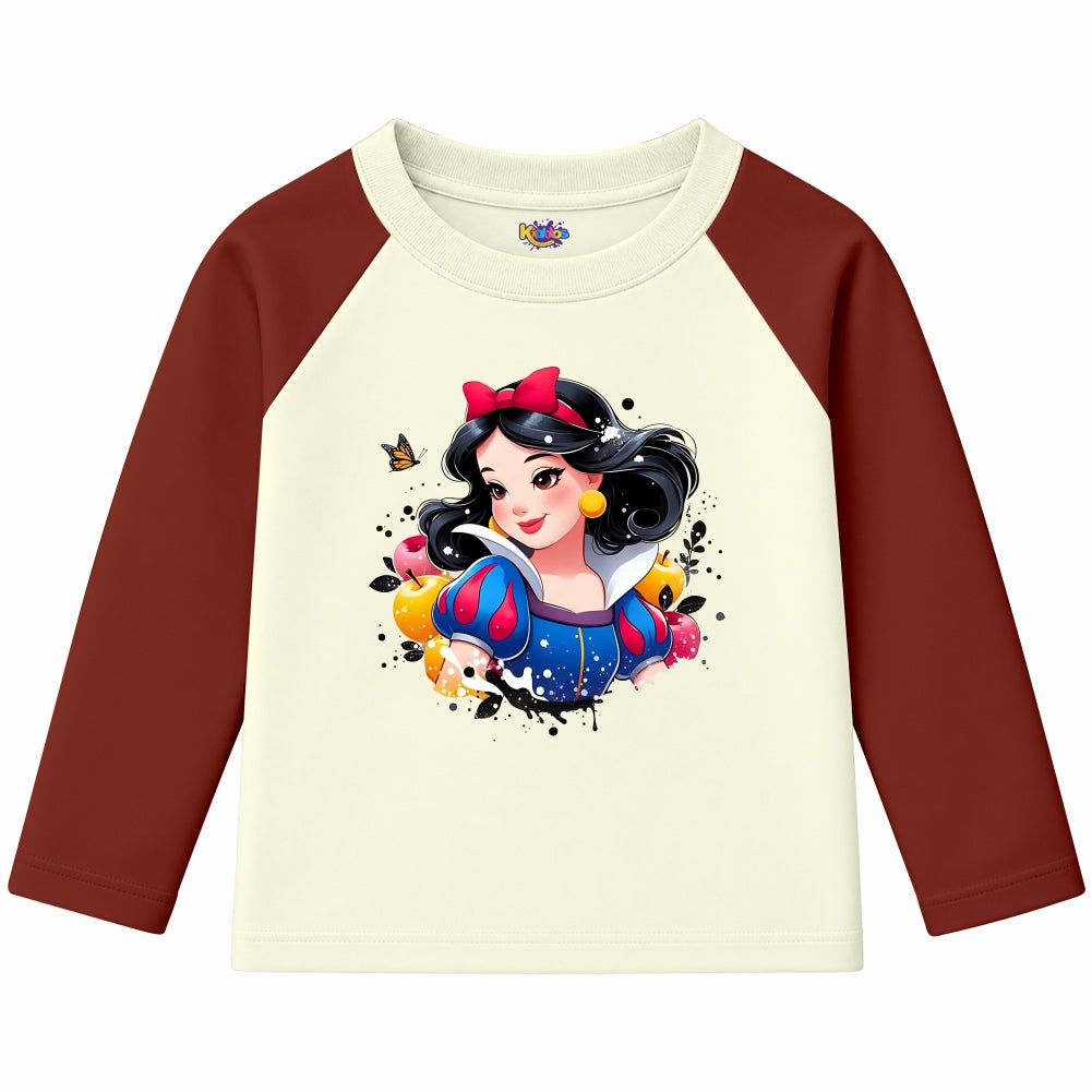 Snow White Disney Princess (Ragnal Sleeve Shirt)