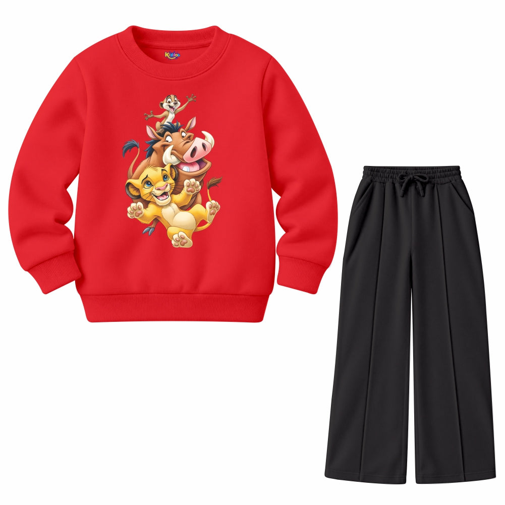 Lion King - Simba, Timon & Pumbaa (Fleece Pair)