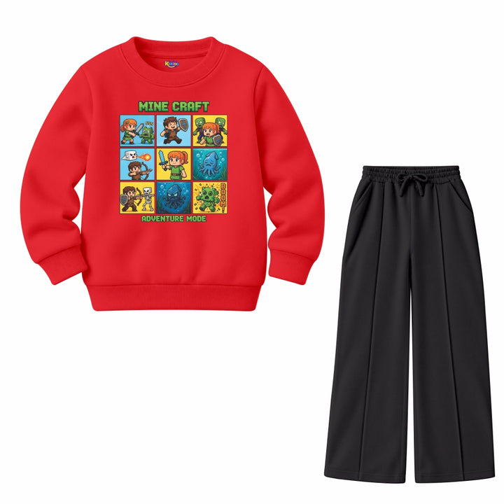 Boys Pixel Adventure (Fleece Pair)