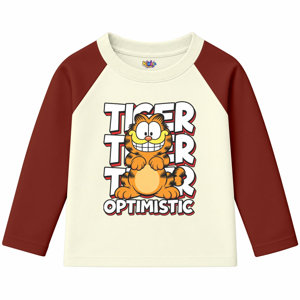 TIGER OPTIMISTIC (Ragnal Sleeve Shirt)
