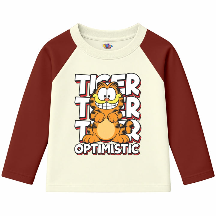 TIGER OPTIMISTIC (Ragnal Sleeve Shirt)