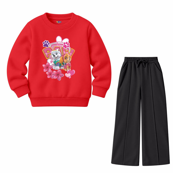 PAW PATROL FLOWERS (Fleece Pair)