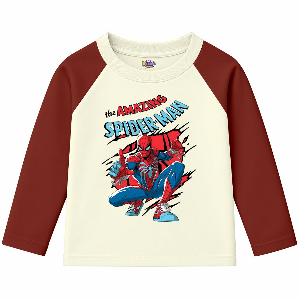 The Amazing Spider-Man (Ragnal Sleeve Shirt)