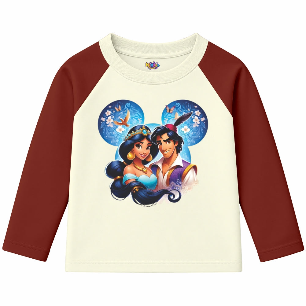 Alha Din with Jasmine (Ragnal Sleeve Shirt)