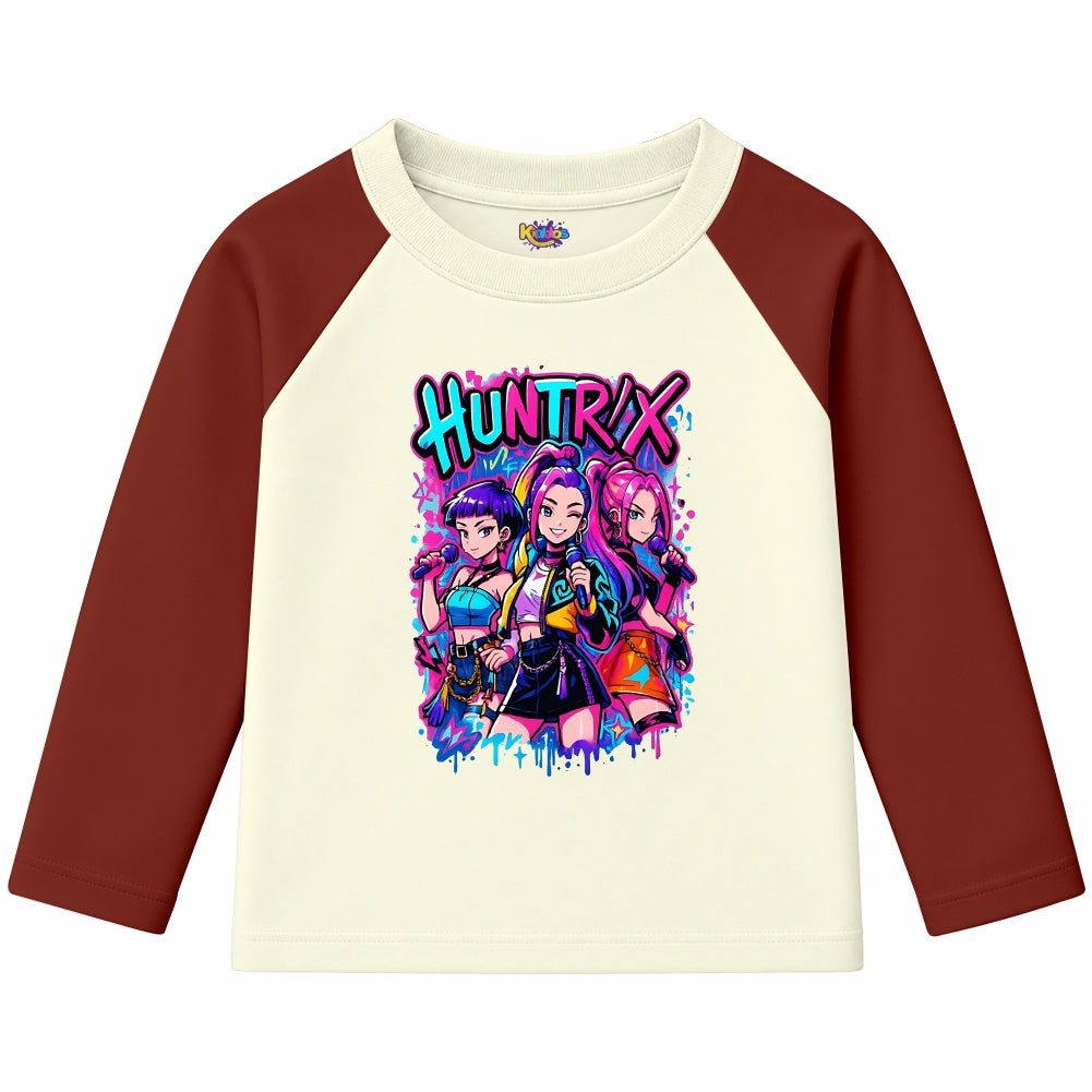 Demon Hunter Girls Huntrix (Ragnal Sleeve Shirt)