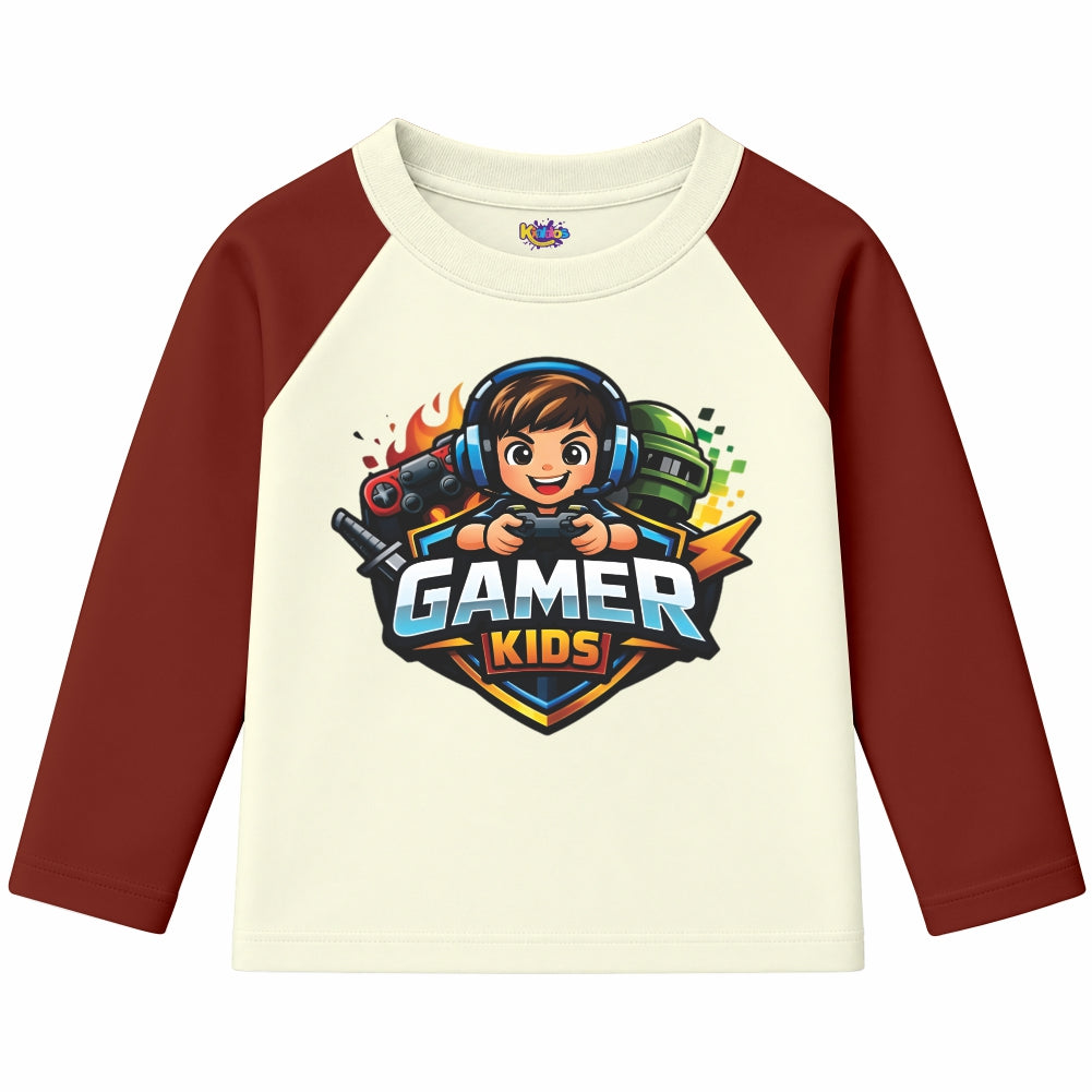 Gamer Kid (Ragnal Sleeve Shirt)