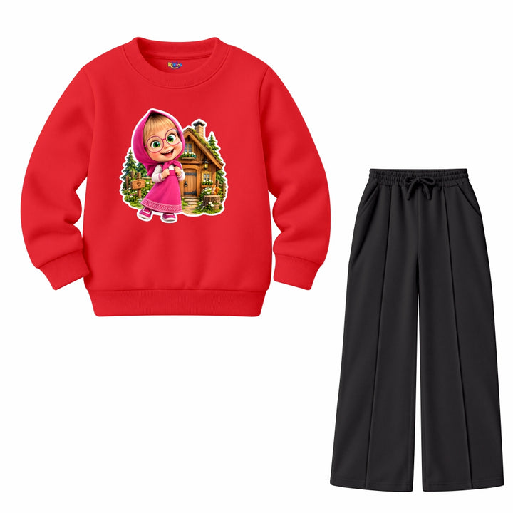 Masha Cartoon (Fleece Pair)
