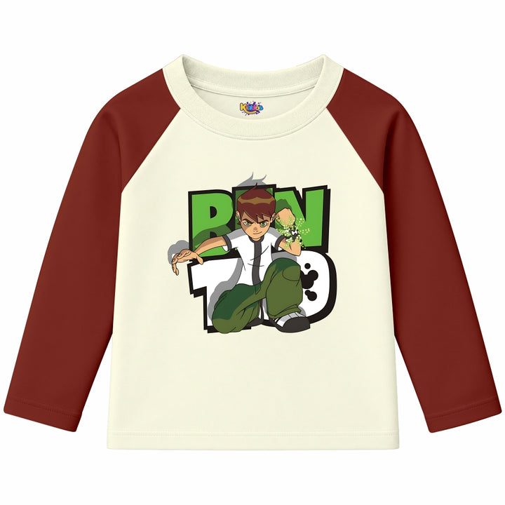 BEN 10 - Ben Tennyson (Ragnal Sleeve Shirt)