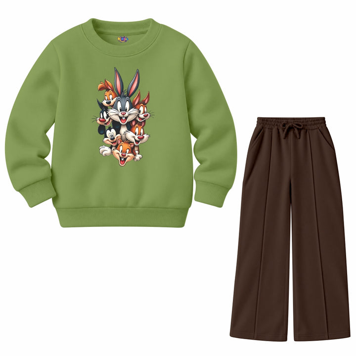 Bugs Bunny with Friends(Fleece Pair)