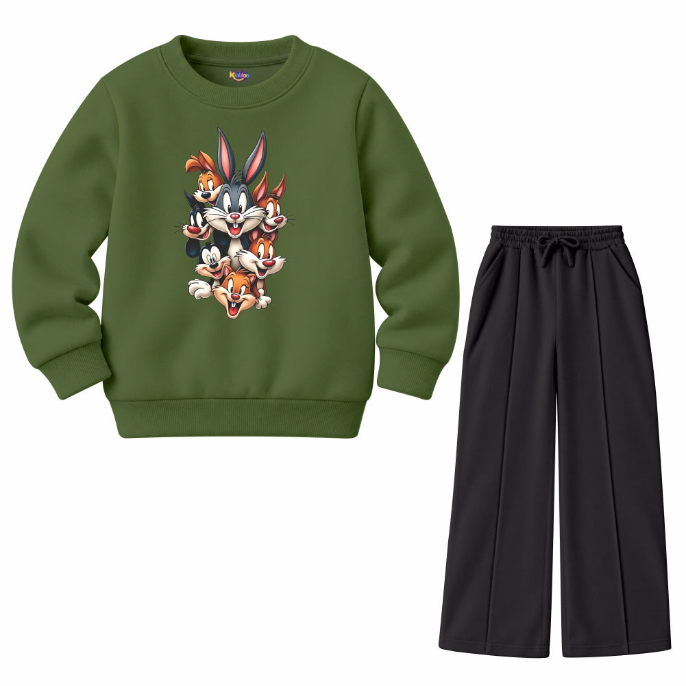 Bugs Bunny with Friends(Fleece Pair)