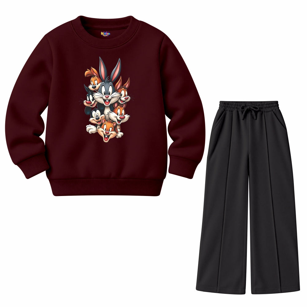 Bugs Bunny with Friends(Fleece Pair)