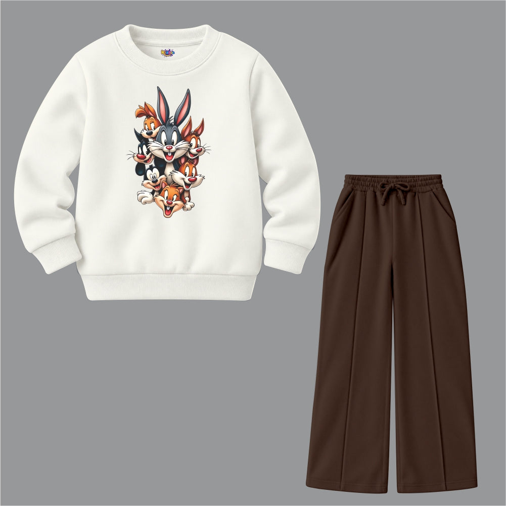 Bugs Bunny with Friends(Fleece Pair)