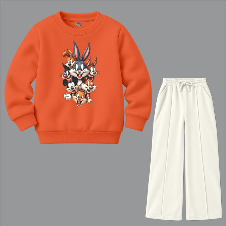 Bugs Bunny with Friends(Fleece Pair)