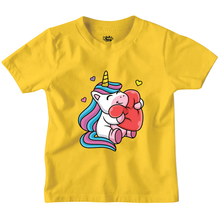 UNICORM WITH HEART T-SHIRT