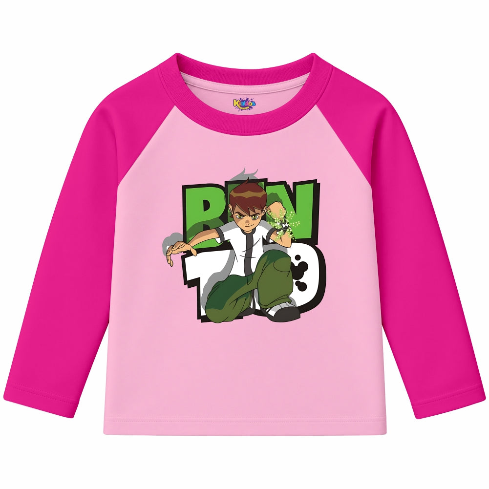 BEN 10 - Ben Tennyson (Ragnal Sleeve Shirt)