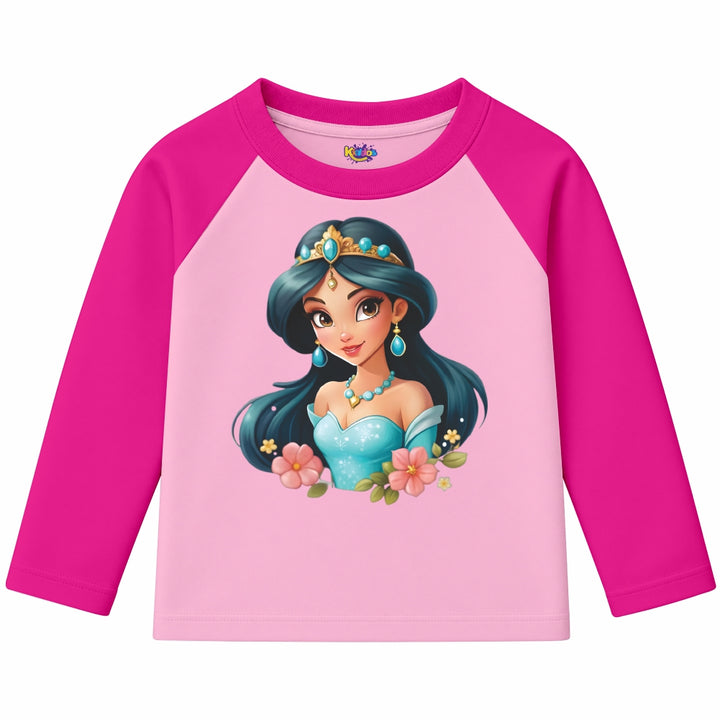 Princess jasmine (Ragnal Sleeve Shirt)