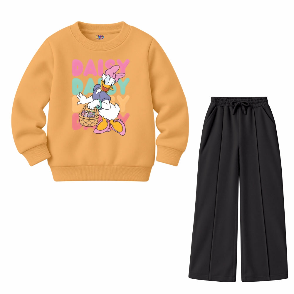Daisy Little Girls Retro Duck (Fleece Pair)