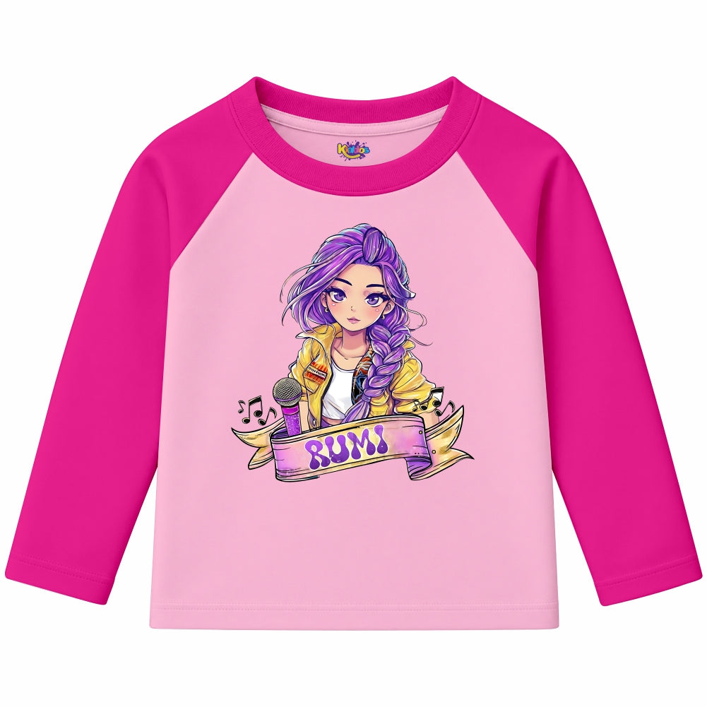 KPop Demon Hunters Rumi (Ragnal Sleeve Shirt)