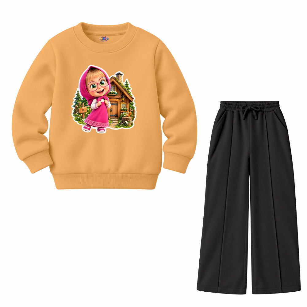 Masha Cartoon (Fleece Pair)