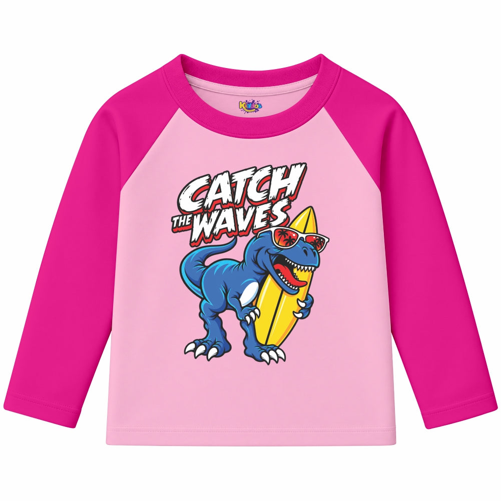 Catch the Waves (Ragnal Sleeve Shirt)