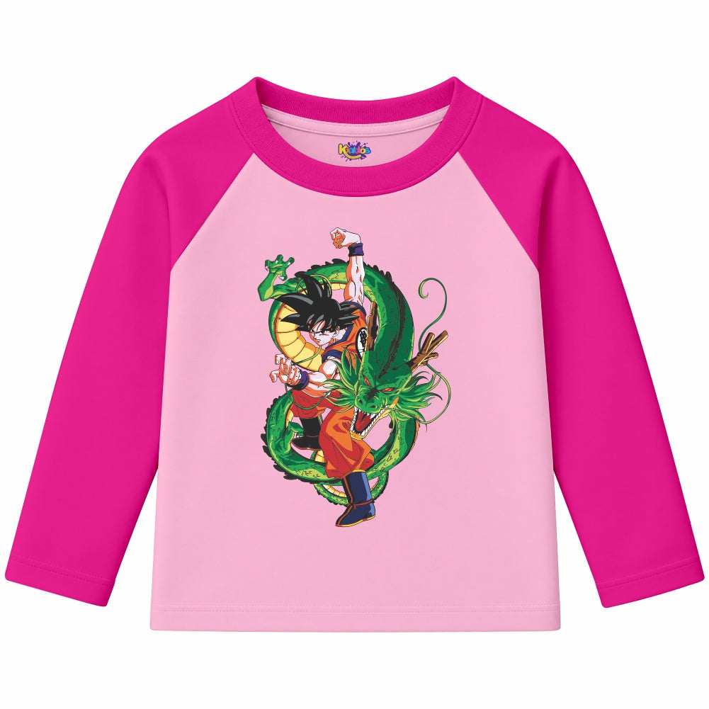 DRAGONBALL Z GOKU (Ragnal Sleeve Shirt)