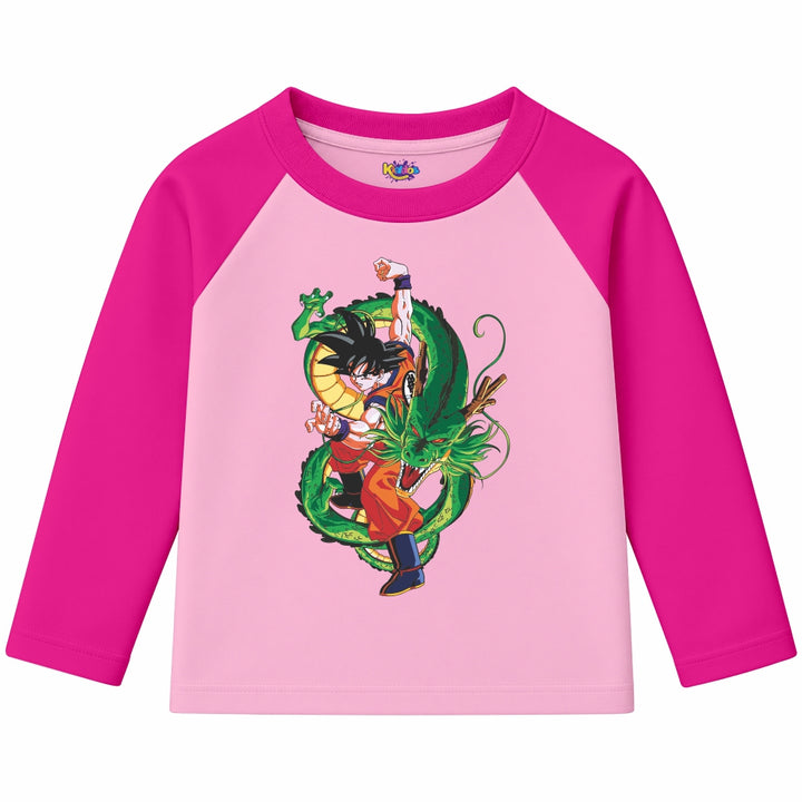 DRAGONBALL Z GOKU (Ragnal Sleeve Shirt)