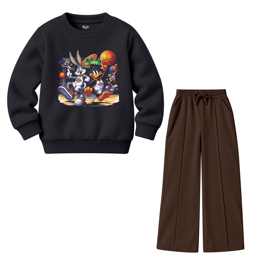 Bugs Bunny and Deffey Duck (Fleece Pair)