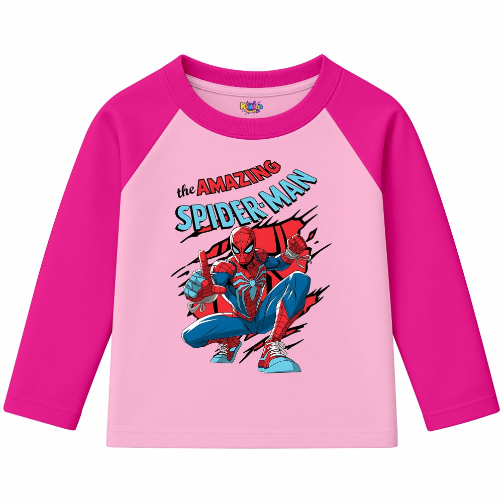 The Amazing Spider-Man (Ragnal Sleeve Shirt)