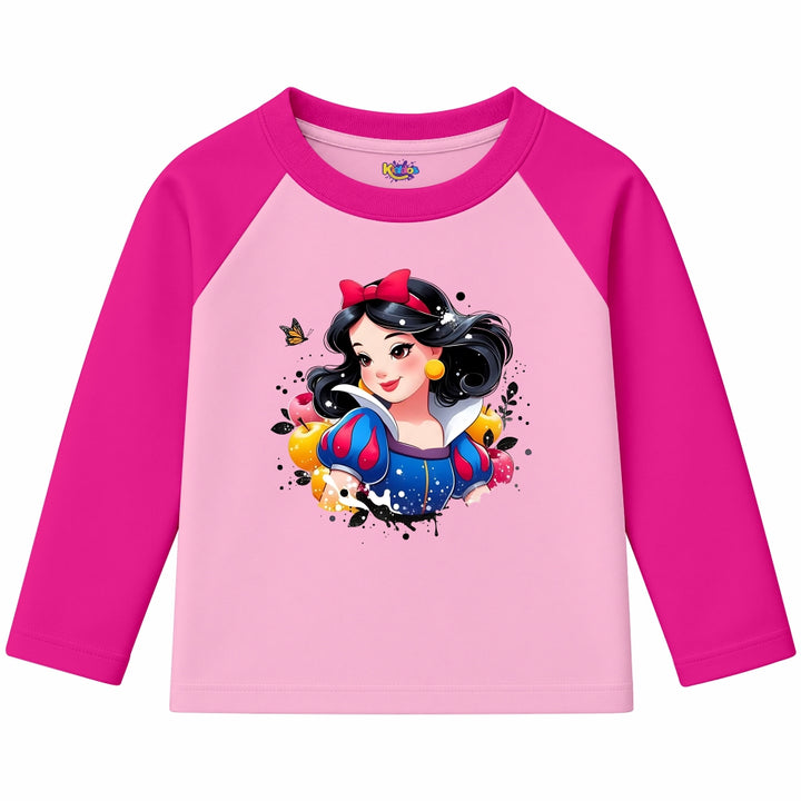 Snow White Disney Princess (Ragnal Sleeve Shirt)