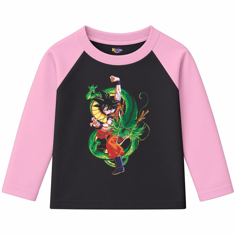 DRAGONBALL Z GOKU (Ragnal Sleeve Shirt)