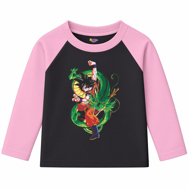 DRAGONBALL Z GOKU (Ragnal Sleeve Shirt)