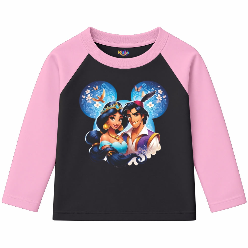 Alha Din with Jasmine (Ragnal Sleeve Shirt)