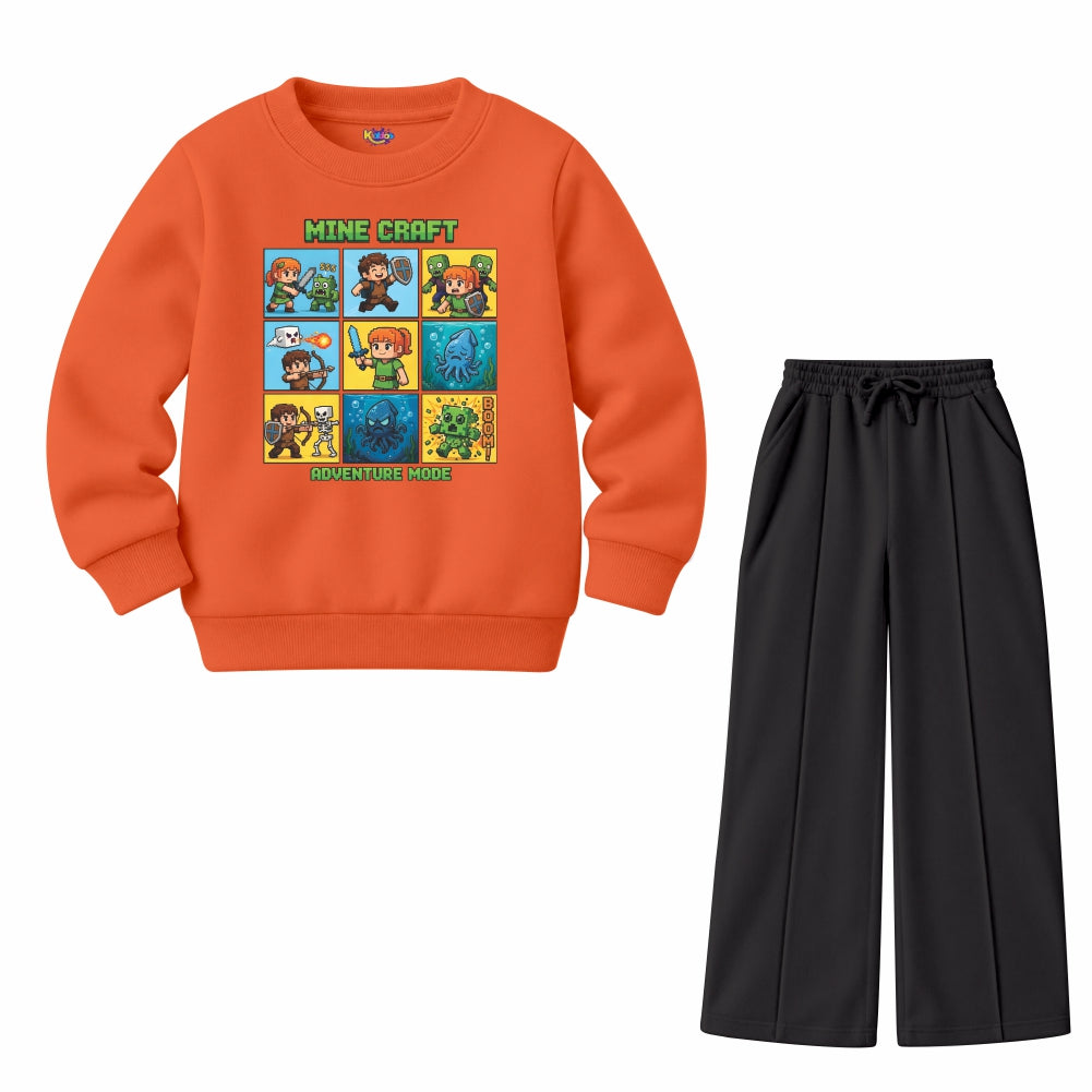 Boys Pixel Adventure (Fleece Pair)