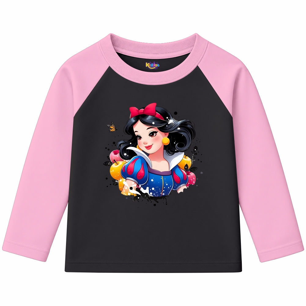 Snow White Disney Princess (Ragnal Sleeve Shirt)