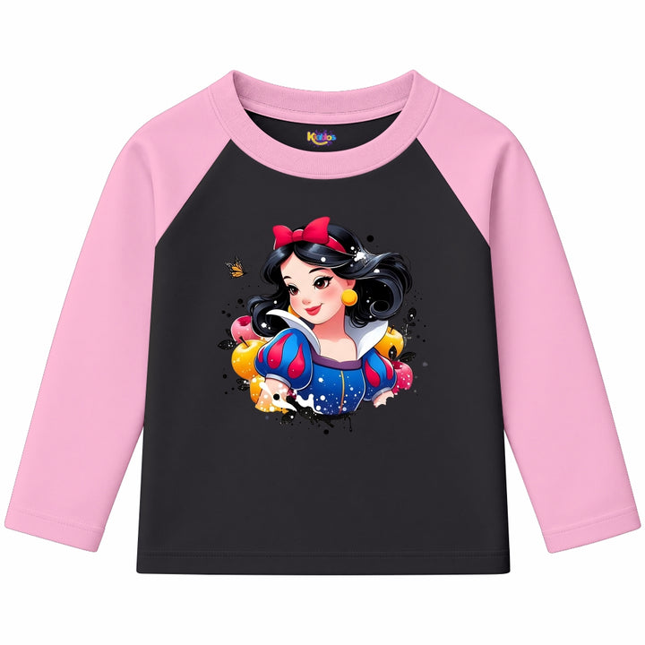 Snow White Disney Princess (Ragnal Sleeve Shirt)