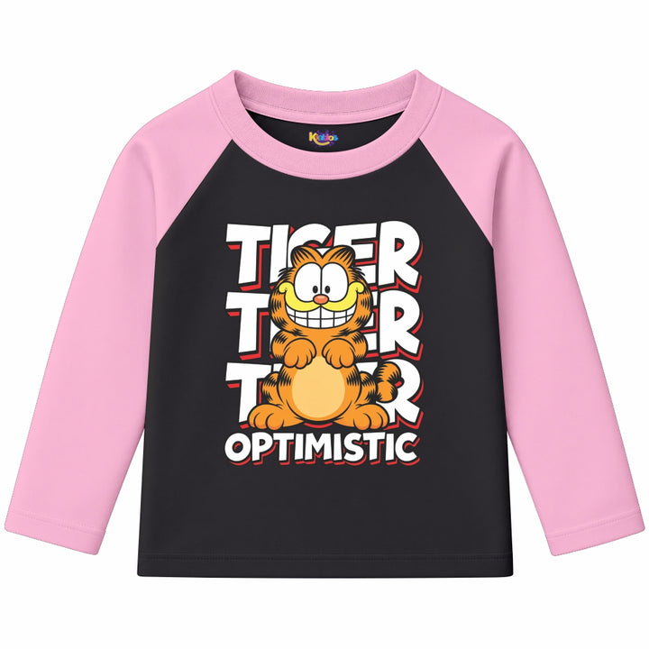 TIGER OPTIMISTIC (Ragnal Sleeve Shirt)