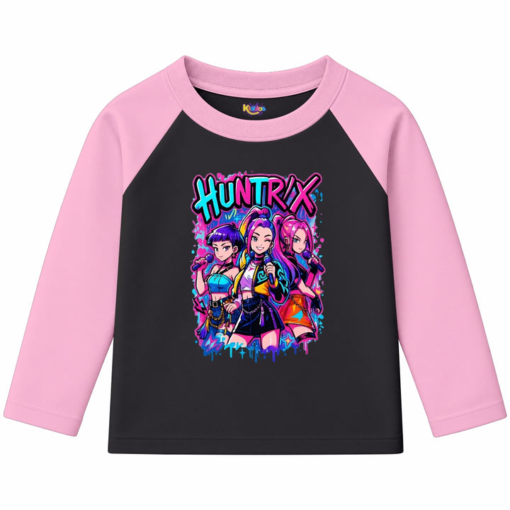 Demon Hunter Girls Huntrix (Ragnal Sleeve Shirt)